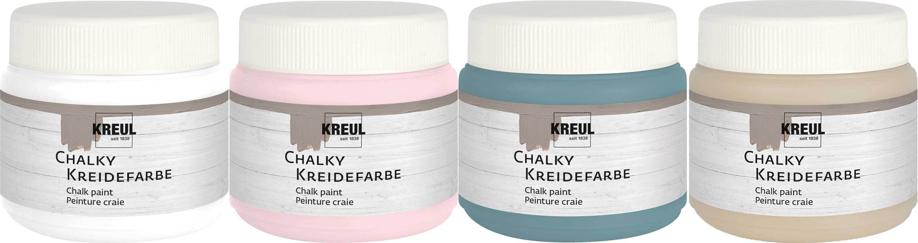 Chalky Kreidefarben - Basis Set, 4 Farben