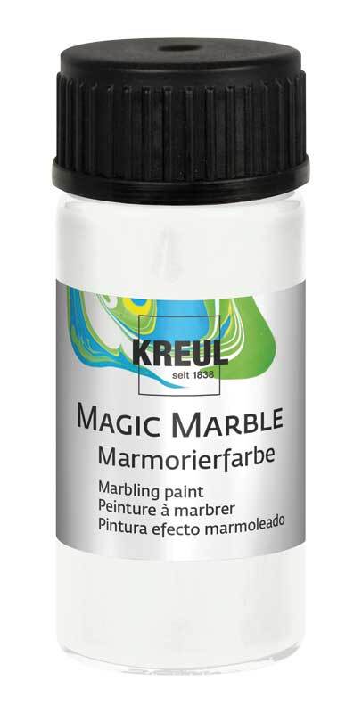 Marmerverf - 20 ml, wit