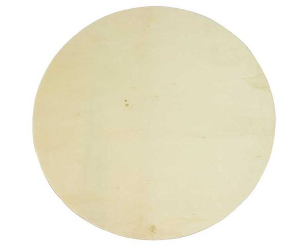 Populierenhout - cirkel, &#xD8; 20 cm