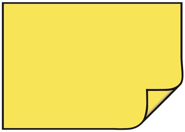Carton teint&#xE9; - 10 pces, 50 x 70 cm, jaune citron
