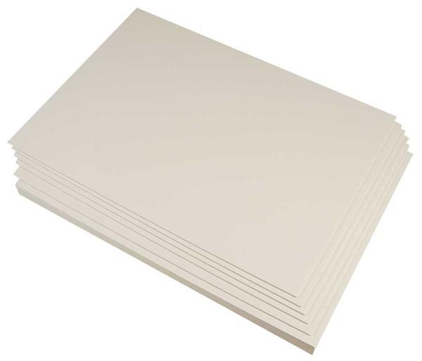 Carton vierge blanc, A4, 845 g, ép. 1,3 mm