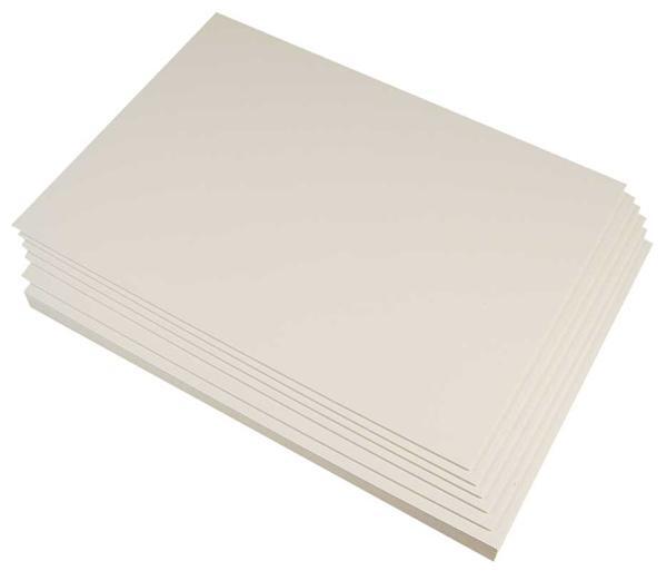 Carton vierge blanc, A4, 1495 g, ép. 2,3 mm