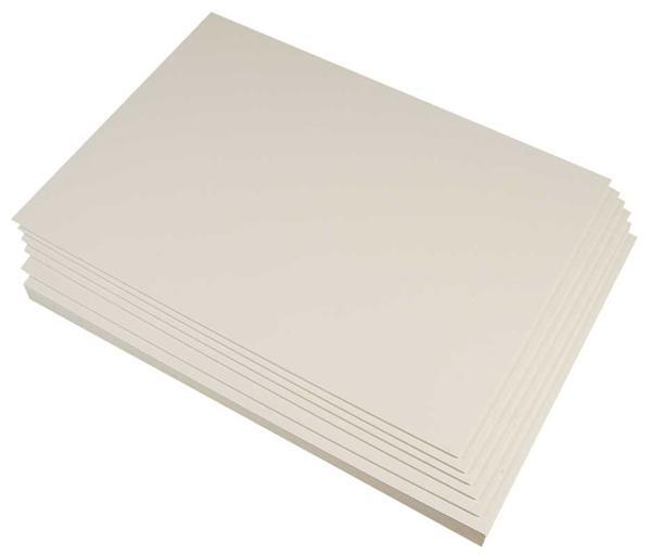 Carton vierge blanc, A3, 300 g, ép.0,4 mm