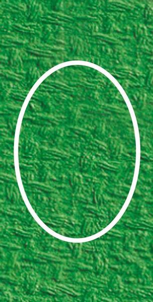 Passepartoutkarten oval, 3er Pkg. smaragdgrün
