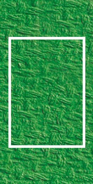 Passepartoutkarten rechteckig, 3er Pkg. Smaragdgrü
