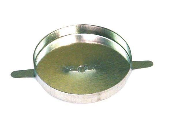 Teelichthalter aus Metall - 50 Stk., Ø 4 cm
