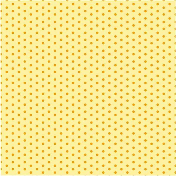 Papier à plier avec motifs - 15 x 15 cm, jaune