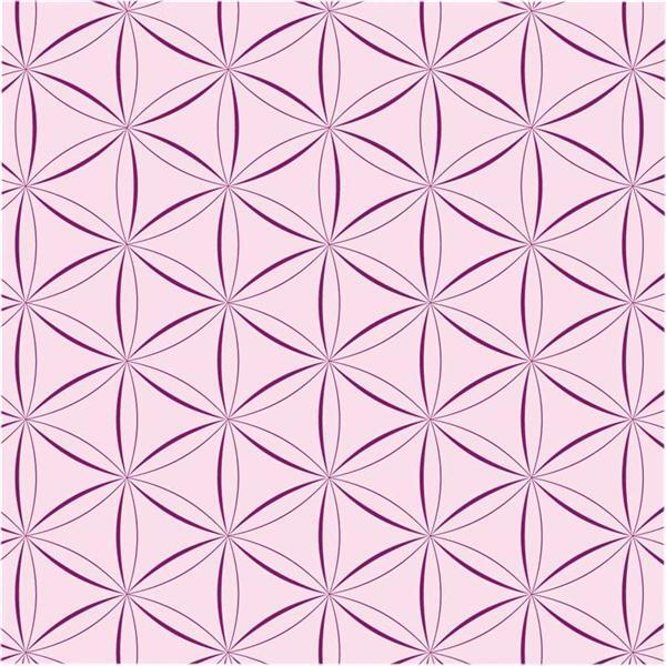 Papier à plier avec motifs - 15 x 15 cm, rose