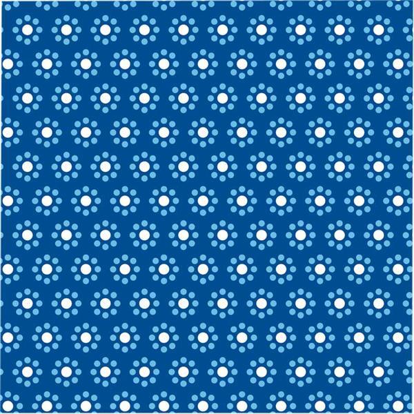 Papier à plier avec motifs - 15 x 15 cm, bleu