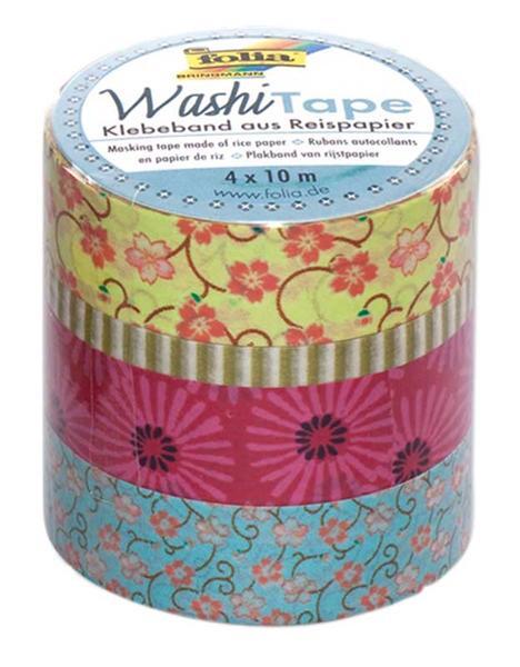 Washi Tape set - bloemenrij