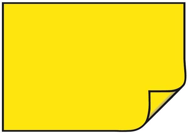 Carton teint&#xE9; - 10 pces, 50 x 70 cm, jaune soleil