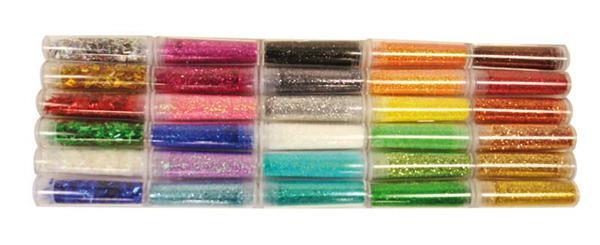Glitterpoeder set - 30 x 3 g