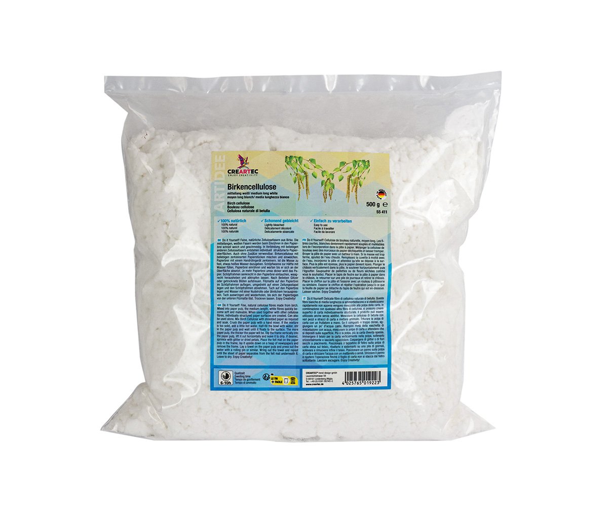 Cellulose - 500 g, wit