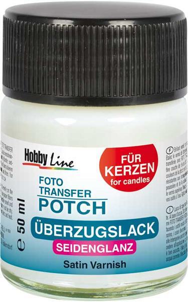Foto Transfer Potch - &#xDC;berzugslack Kerzen, 50 ml