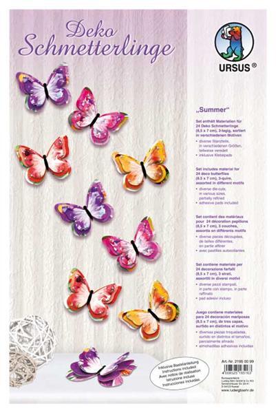 Papillons d&#xE9;co - Summer