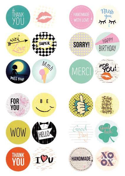 Stickers - cool wishes