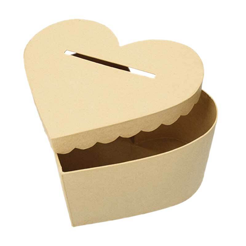 Boîte en papier mâché - cartes de vœux