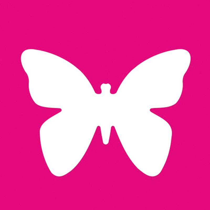 Motiefpons - vlinder XL