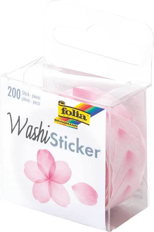 Washi Sticker - Bl&#xFC;ten ros&#xE9;