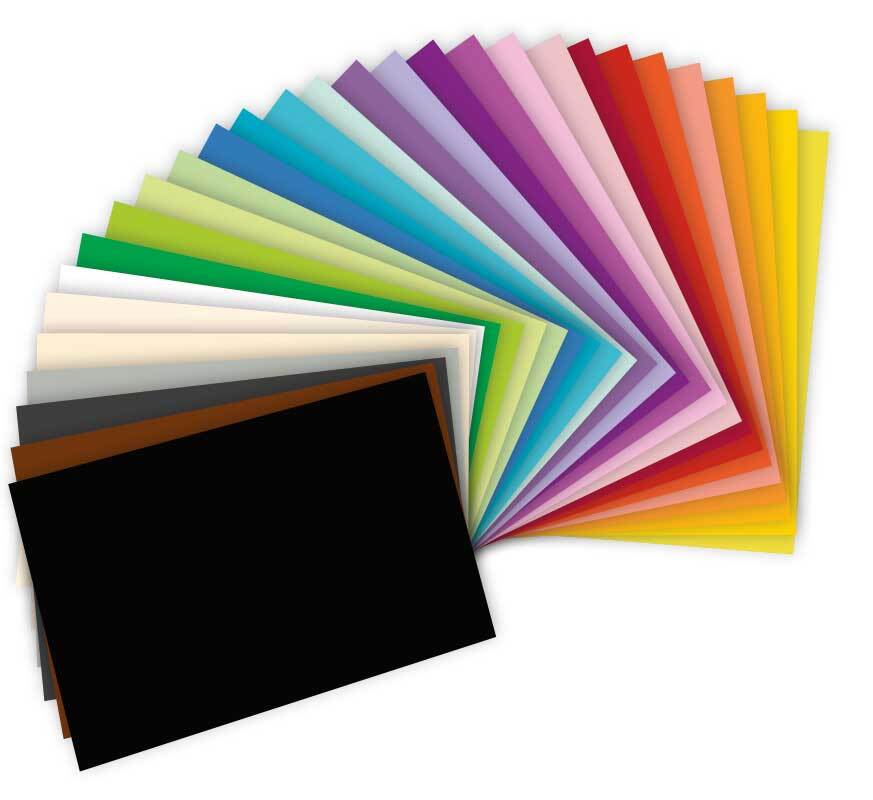 Combi verpakking gekleurd papier & fotokarton