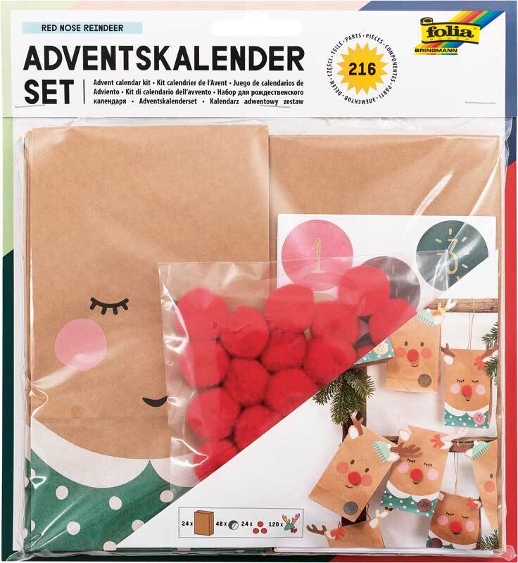 Adventskalender Set - Red Nose Reindeer