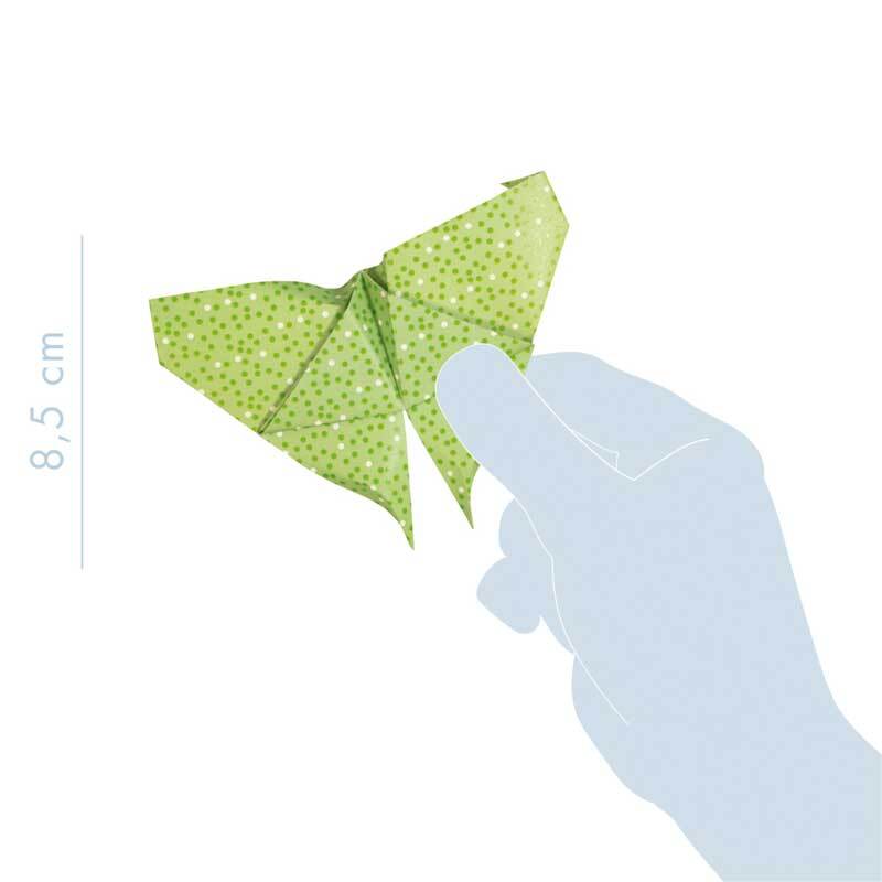 Origami Bastelset - Schmetterlinge & Vögel & Flie