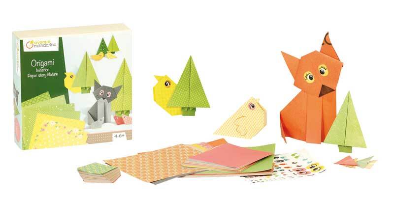 Origami Bastelset XL - Einstieg in das Papierfalt
