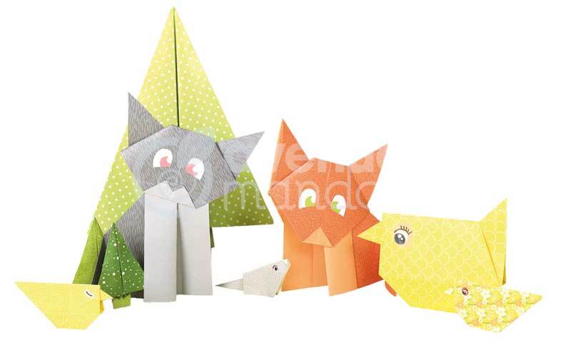 Origami Bastelset XL - Einstieg in das Papierfalt