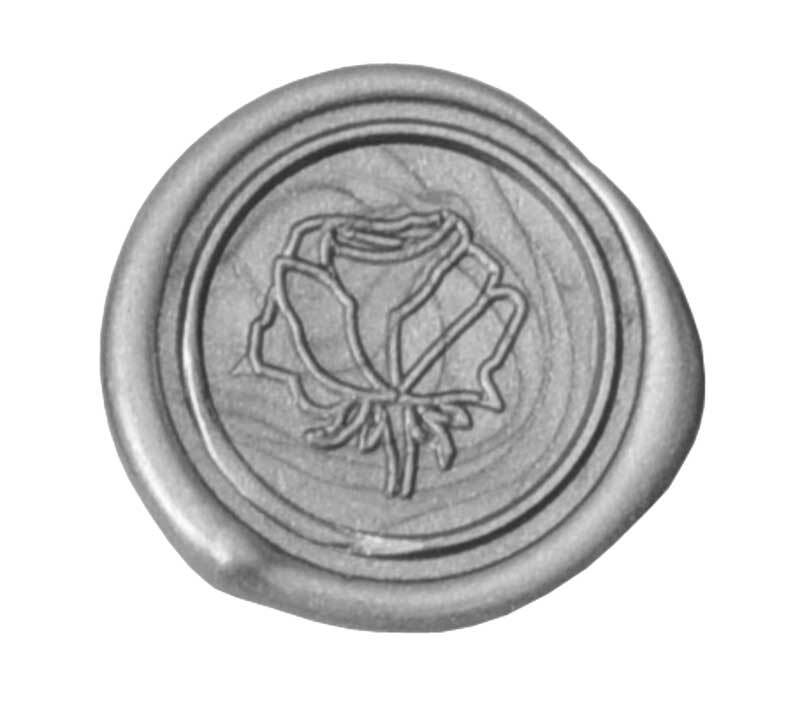 Symbole cachet - rose