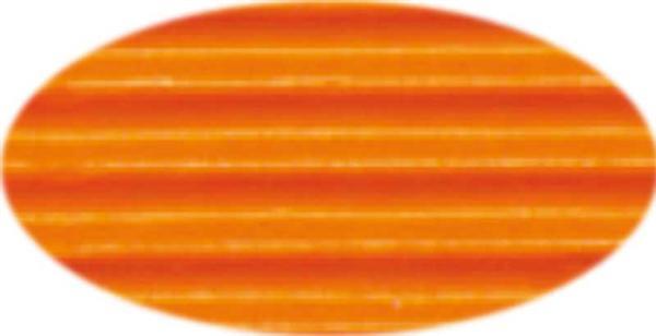 Carton ondul&#xE9; - 50 x 70 cm, 10 pces, orange