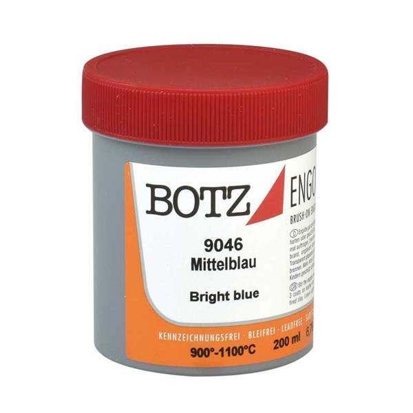 Botz Engoben - 200 ml, mittelblau