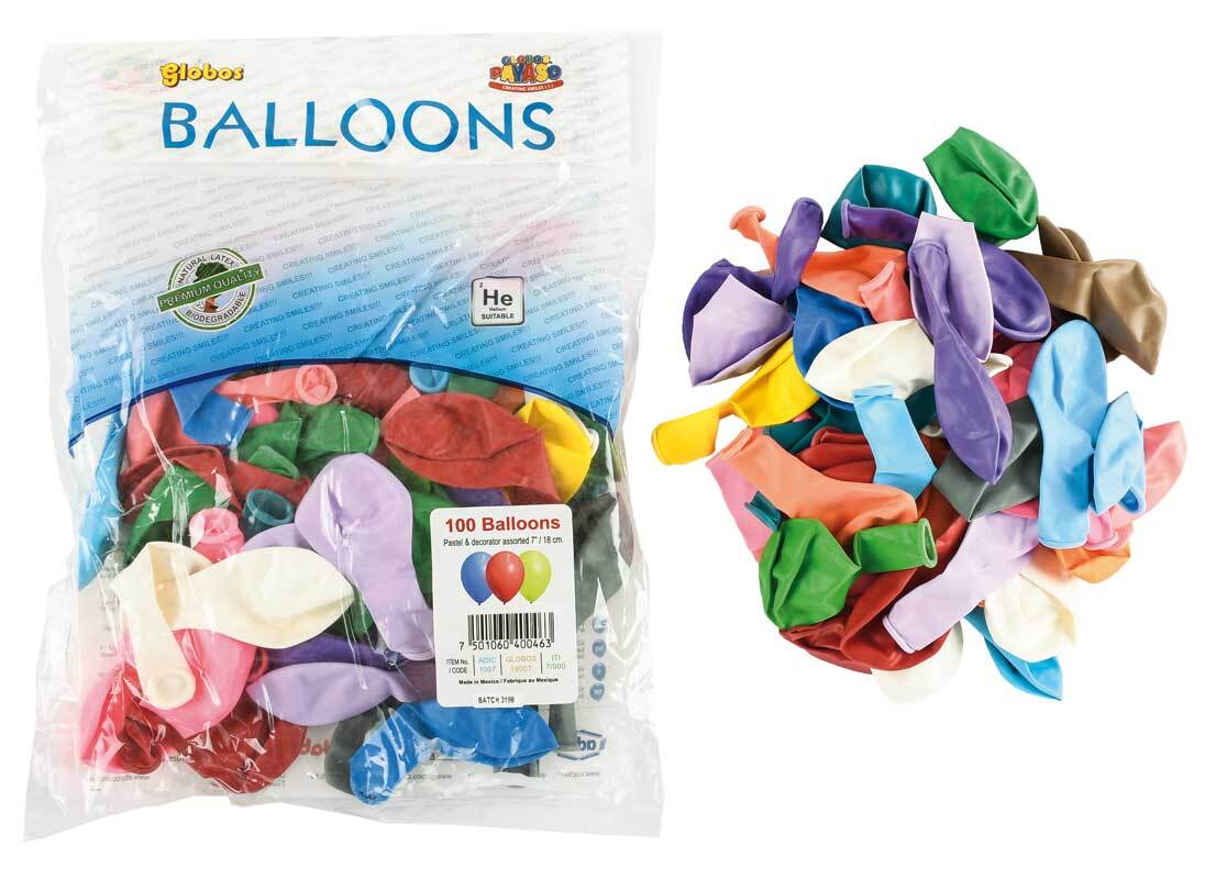 Ballons gonflables, Ø env. 18 cm