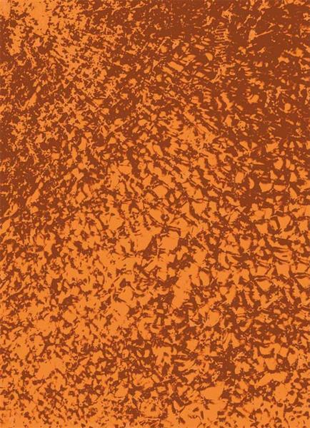 Plaque de mosaïque Crackle - 15 x 20 cm, orange