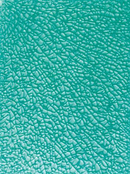 Plaque de mosaïque Crackle - 15 x 20 cm, turquoise