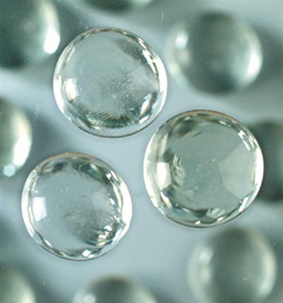 P&#xE9;pites en verre - 18 - 20 mm, cristal
