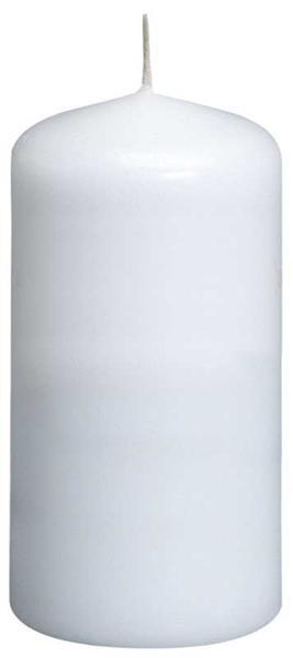 Bougie cylindrique - 100 x 50 mm, blanc