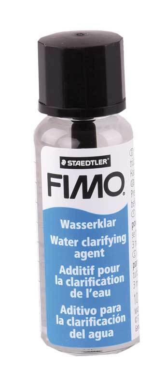 Fimo Wasserklar, f&#xFC;r Schneekugel