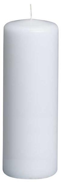 Bougie cylindrique - 200 x 68 mm, blanc