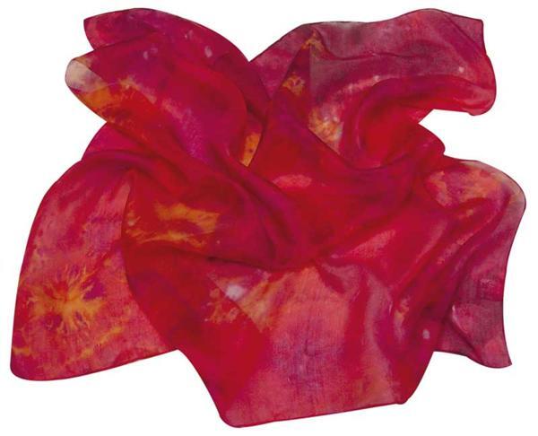 Foulards en soie Pongé, 28 x 28 cm