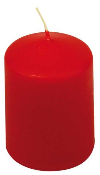 Bougie cylindrique - 60 x 40 mm, rouge