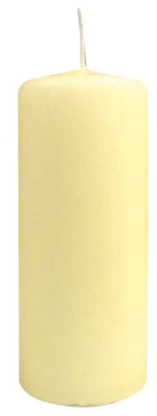 Bougie cylindrique - 150 x 60 mm, ivoire