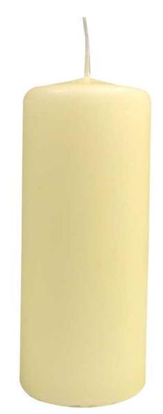 Bougie cylindrique - 200 x 70 mm, ivoire
