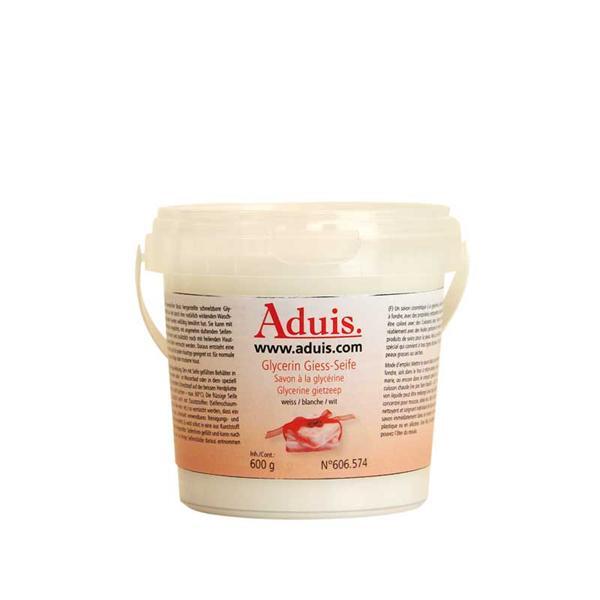 Gießseife Aduis - weiß, 600 g