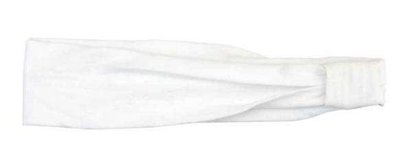 Haarband wit - ca. 6,5 x 48 cm