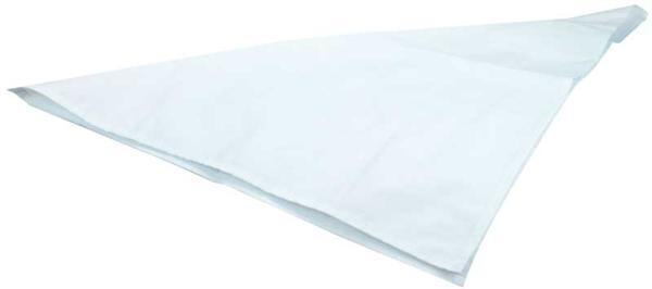 Baumwolltuch - Stoffserviette weiß, ca. 45 x 45 cm