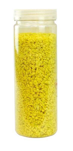 Gravier décoratif - 500 g, jaune