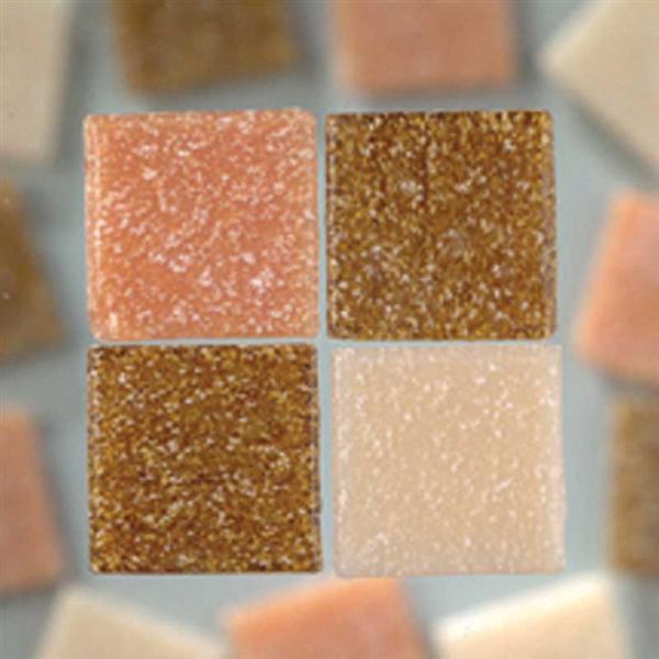 Mosaik Glassteine - 200 g, naturmix
