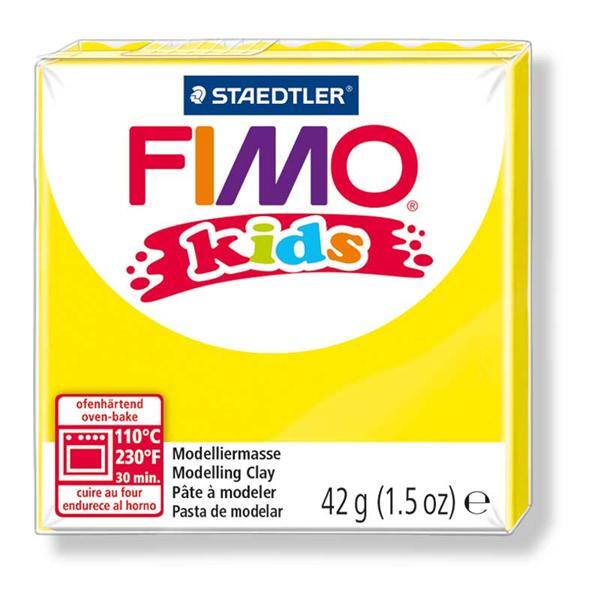 Fimo kids - 42 g, geel