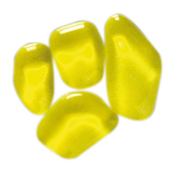 Mozaïek glasstenen soft - 200 g, geel