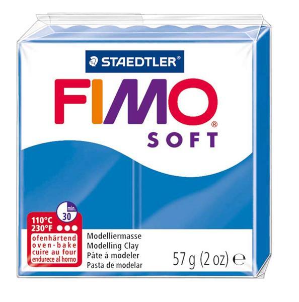 Fimo Soft - 57 g, pacific blauw